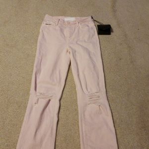 Mother brand high waisted destroyed jeans NWT